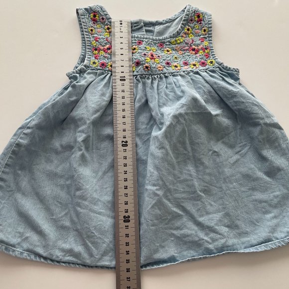 LOT of 4 Baby spring park dresses NOPPIES & other brands, great condition - Picture 3 of 12